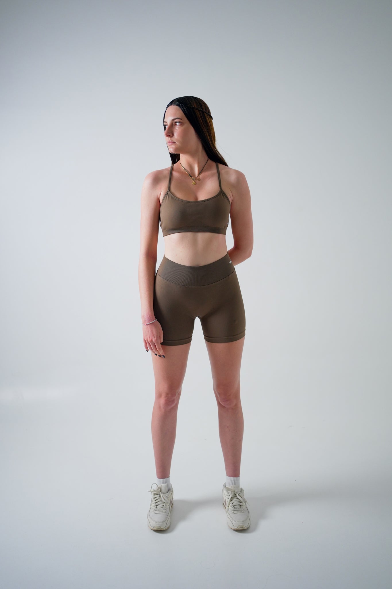 Cross Set in Coffee Brown