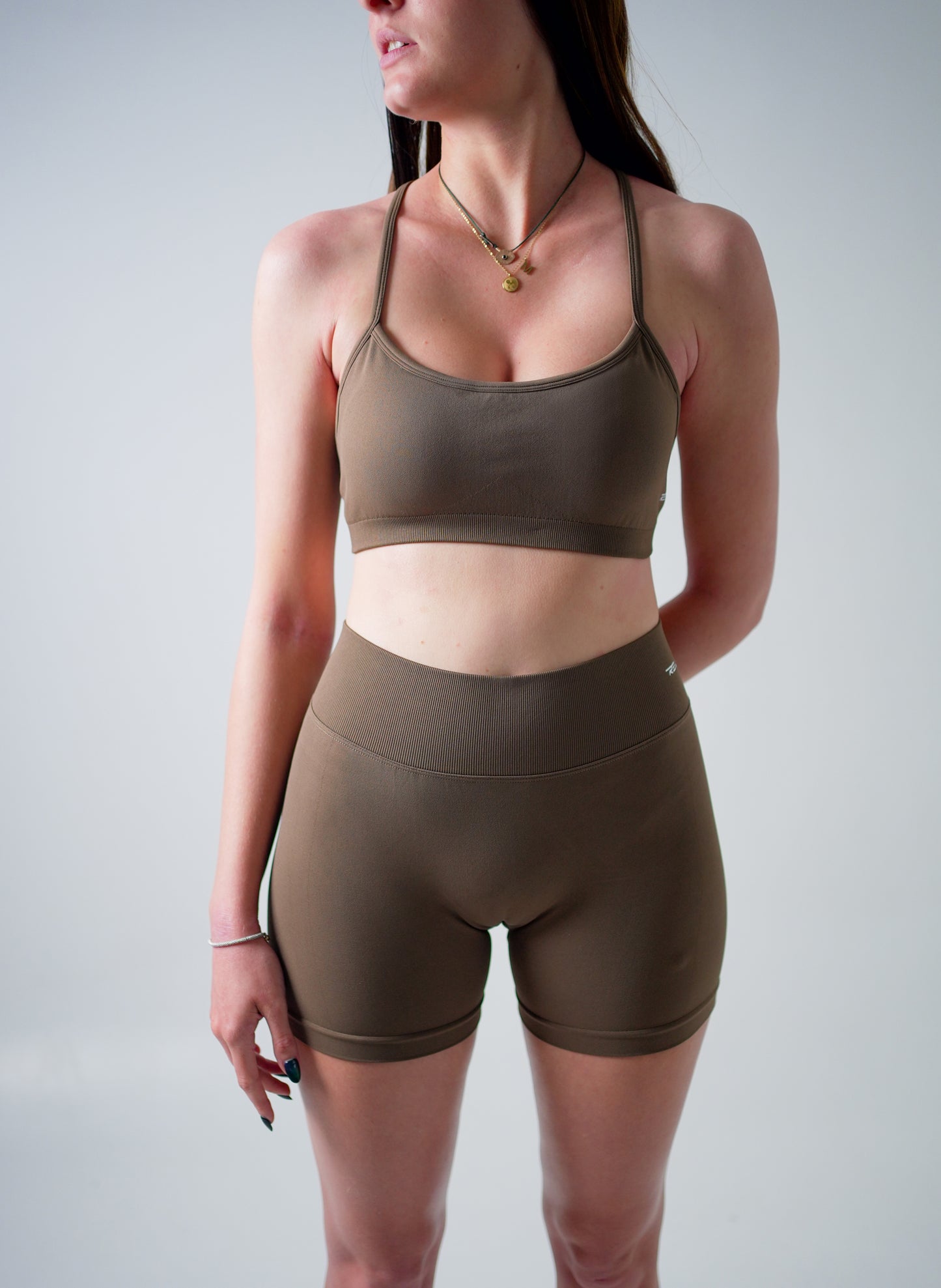 Cross Set in Coffee Brown