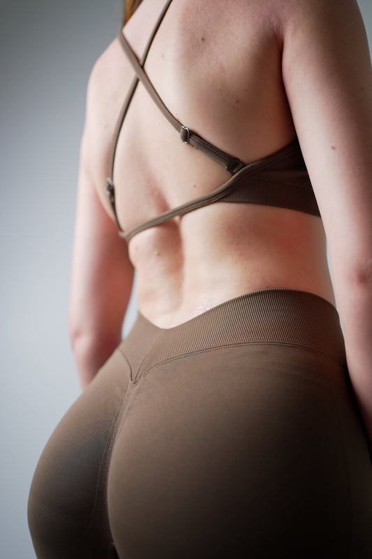 Cross Set in Coffee Brown