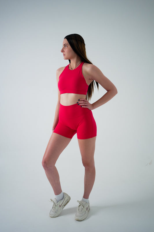 Ultra-Soft Set in Bright Red