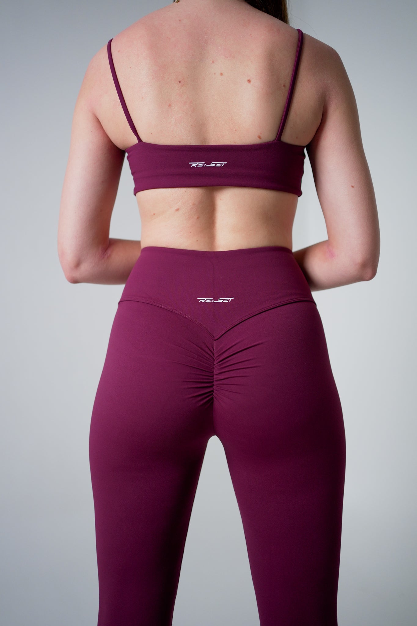 Poise Long Set in Plum