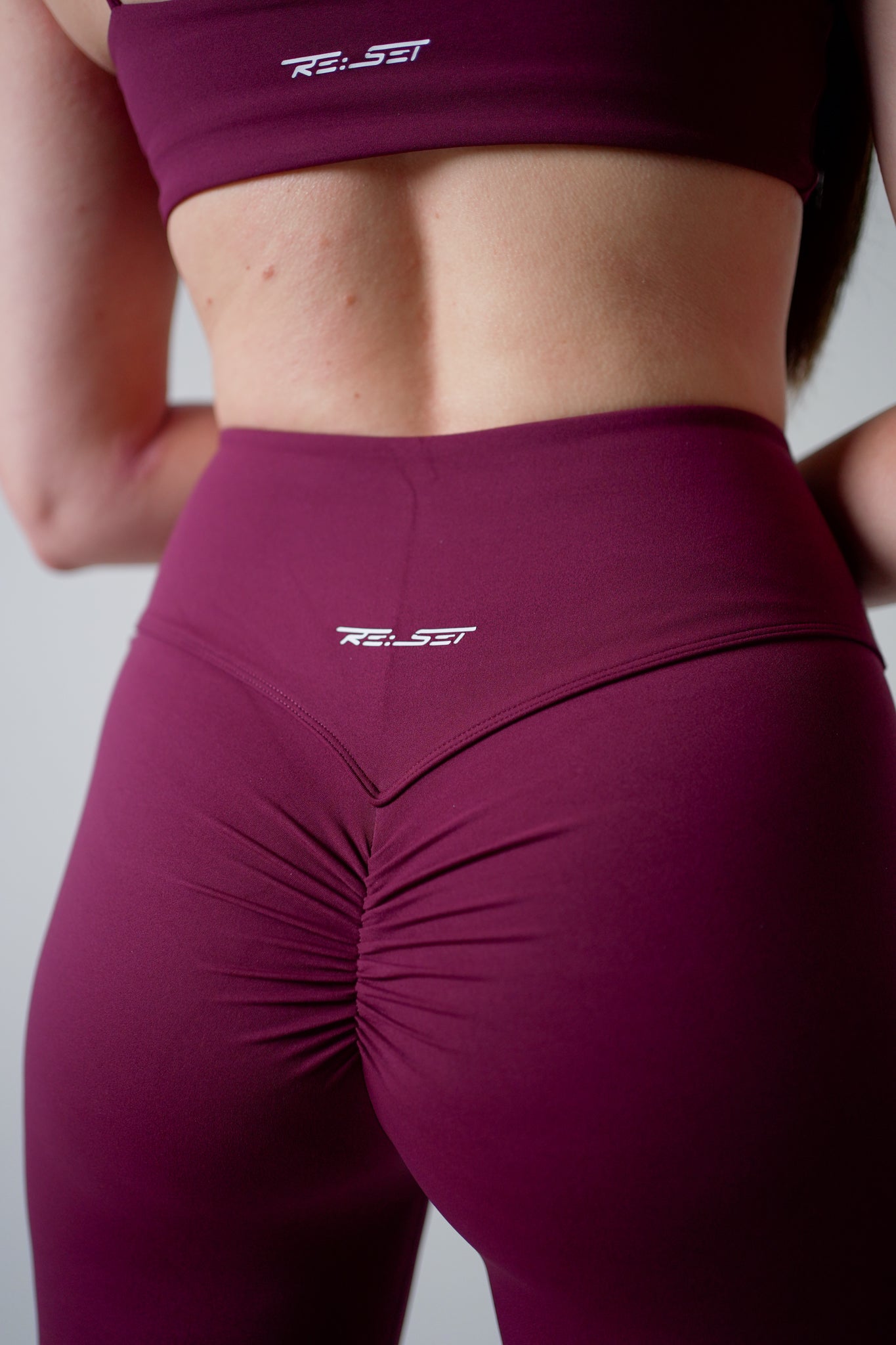 Poise Long Set in Plum