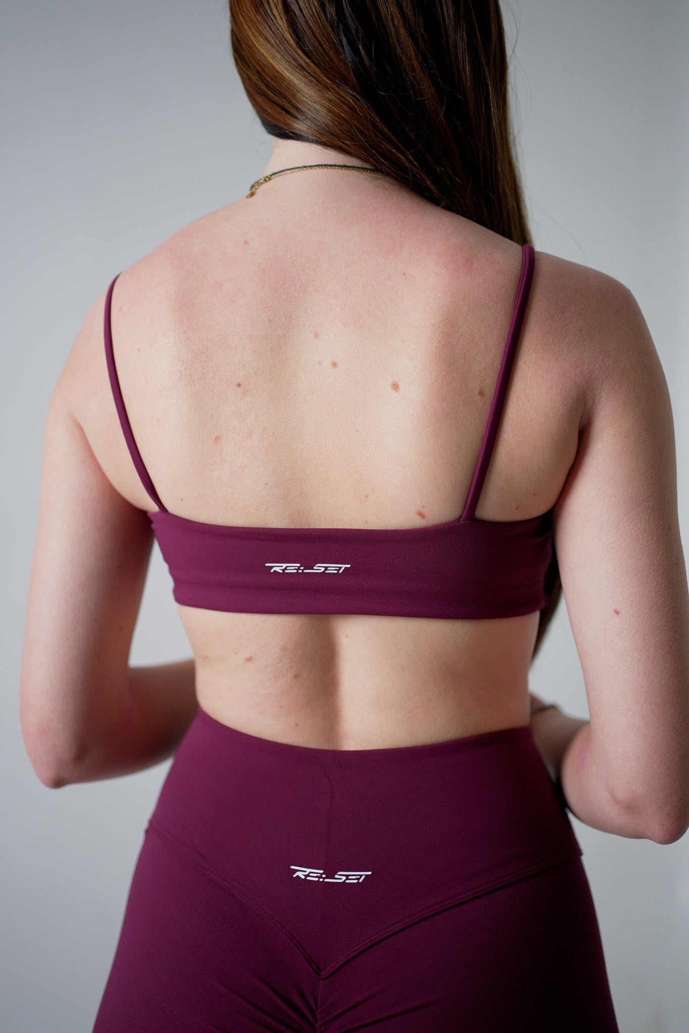 Poise Long Set in Plum